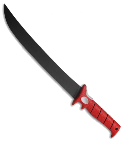 product image for Bubba Blade 18" Flex Fillet Knife Red Handle 12" Black Blade