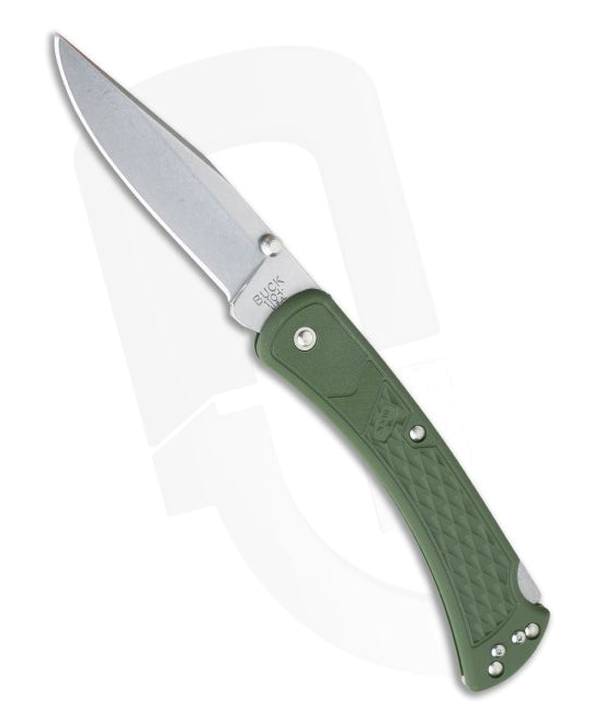 product image for Buck 110 Slim Select OD Green 0110ODS2 Folding Knife