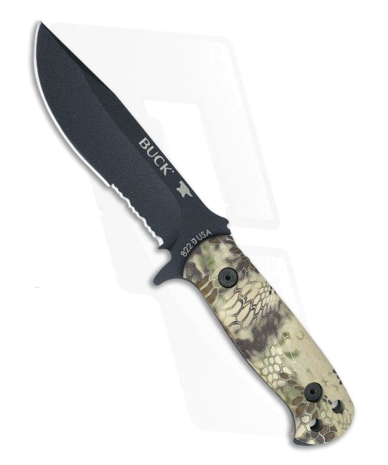 Buck 822 Sentry Black Fixed Knife