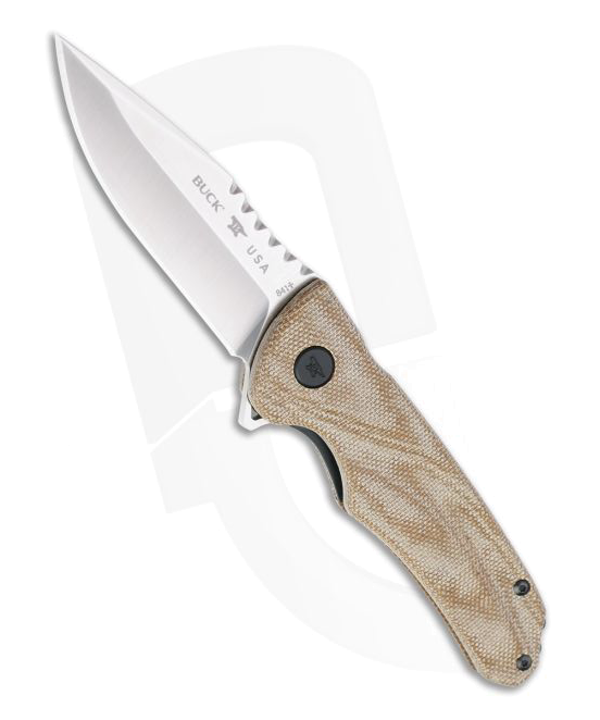 product image for Buck Sprint Pro Natural Micarta CPM-S30V Folding Knife 0841TNS