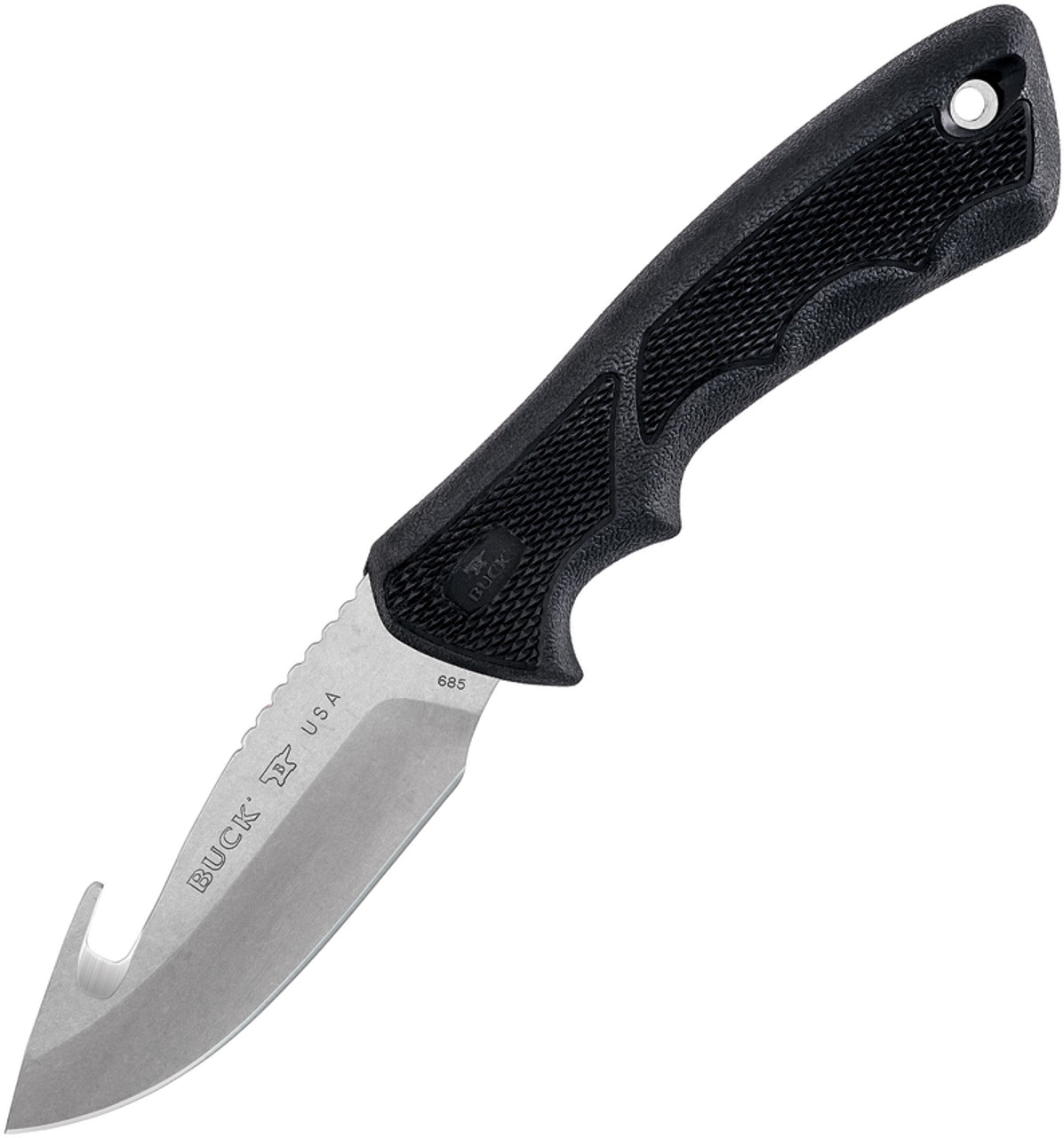 Buck BuckLite Max II 685BKG Black 4" 420HC Guthook Blade product image