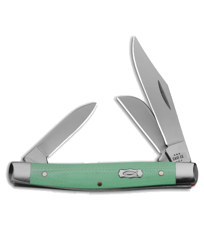 product image for Case Medium Stockman Knife Seafoam Green 10344 SS