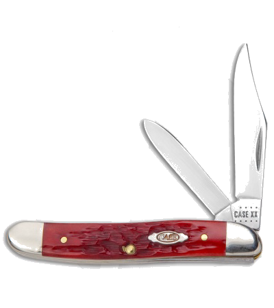 Case Dark Red Bone Texas Jack Knife 62087 CV