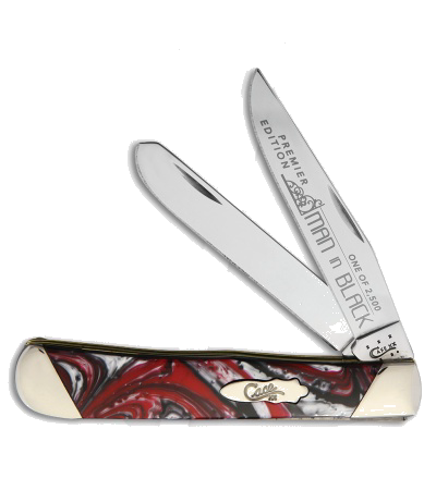 Case Black Gray Red White Trapper Knife 9254 SS S 9254 MB product image