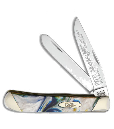 Case Sapphire Glow Corelon Premier Edition Trapper Knife 9254 SS product image