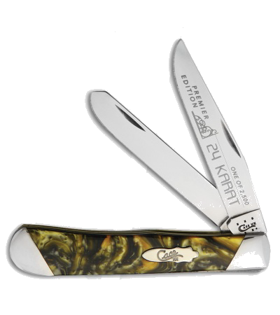 Case 24 Karat Corelon Premier Edition Trapper Knife 9254 SS S product image