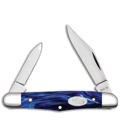 Case Small Swell Center Jack Knife Blue Pearl Kirinite