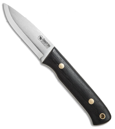 product image for Casstrom Woodsman O2 Carbon Steel Fixed Blade Knife with Bog Oak Scales