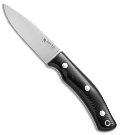 product image for Casstrom No. 10 SFK Black Micarta Handle Fixed Blade Knife Sandvik 14C28N Satin Finish