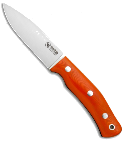 product image for Casstrom No. 10 SFK Fixed Blade Orange G-10 Handle Satin Finish 14C28N Steel