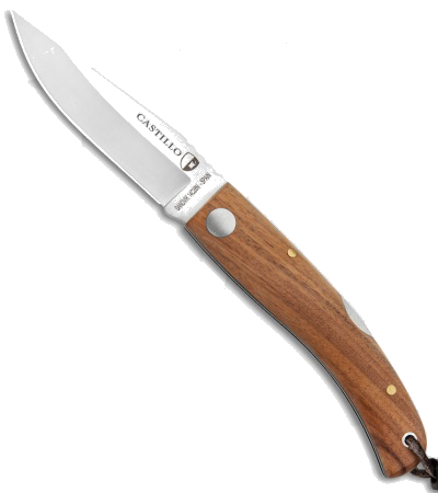 product image for Castillo Navaja Lock Back Knife Satin Pau Ferro Wood