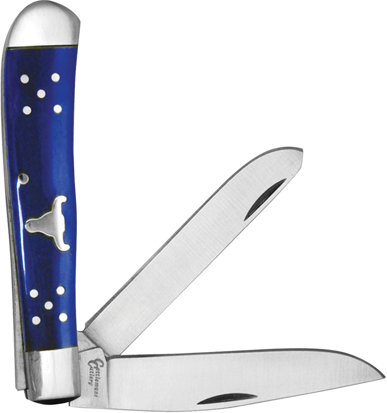 product image for Cattlemans Cutlery Blue Trapper
