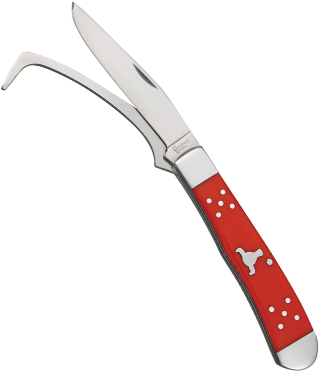 product image for Cattlemans Red Farriers Companion 3Cr13 Knife