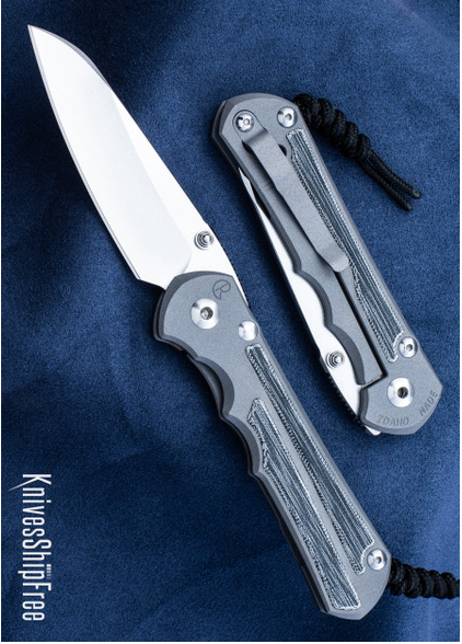 product image for Chris Reeve Knives Large Inkosi Black Canvas Micarta Inlay Insingo Grind