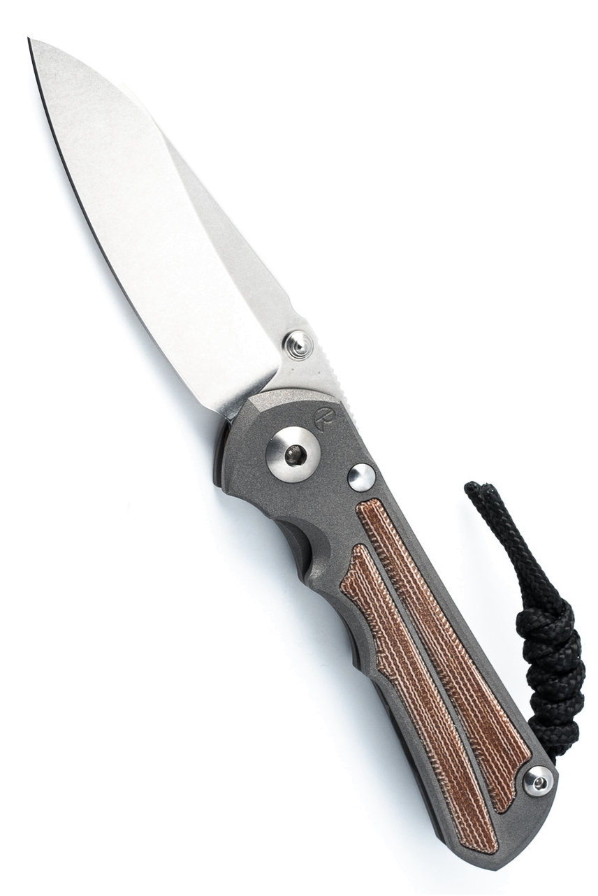 product image for Chris Reeve Large Inkosi Insingo Natural Canvas Micarta Inlay