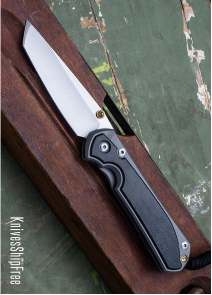 Chris Reeve Knives Large Sebenza 31 Bog Oak Inlay CPM Magna Cut Tanto CR 24 GI 210 product image