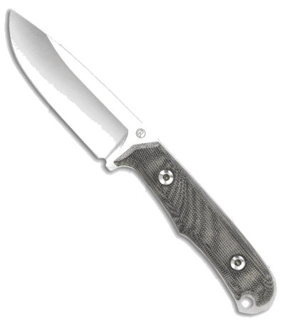 Chris Reeve Backpacker Magna Cut Fixed Blade Black Micarta Knife product image