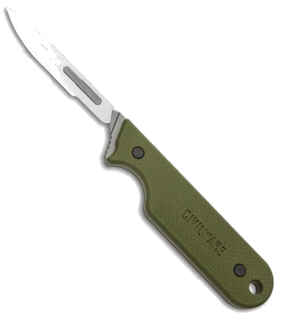 product image for Civilware IBK OD Green G-10 Interchangeable Blade Knife