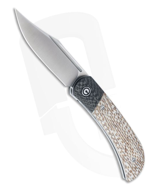 CIVIVI Drifter II Satin S35VN Snakeskin Micarta Liner Lock Front Flipper C19010C-2 product image