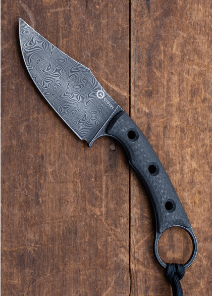 Civivi Midwatch Twill Carbon Fiber Damascus product image