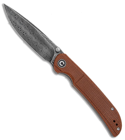 CIVIVI Imperium Brown Micarta C2107DS-1 Folding Knife