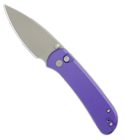 CIVIVI Qubit Purple Aluminum CPM S35VN Button Lock Knife product image