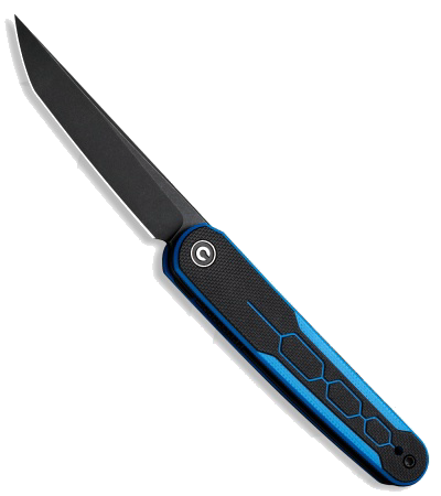 CIVIVI KwaiQ Black Blue G-10 Liner Lock Knife