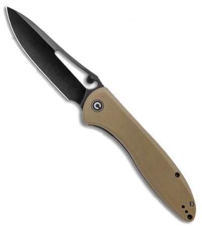 product image for CIVIVI Picaro Tan G-10 Black Stonewashed Blade D2 Steel C916B
