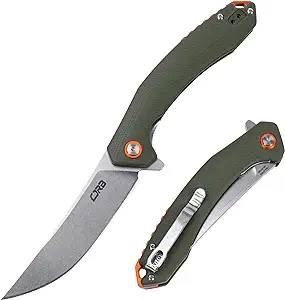 product image for CJRB Gobi J1906AR Folding Knife Green G10 Handle