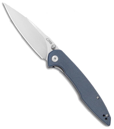 product image for CJRB Cutlery Centros Gray G10 Liner Lock Folding Knife D2 Stonewash Blade J1905-GYF