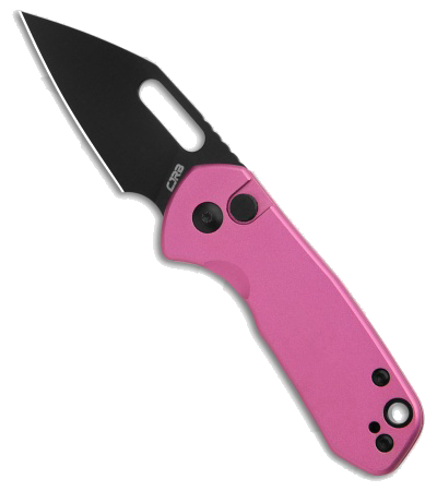 CJRB Mini Pyrite Pink Aluminum AR-RPM9 Model Knife