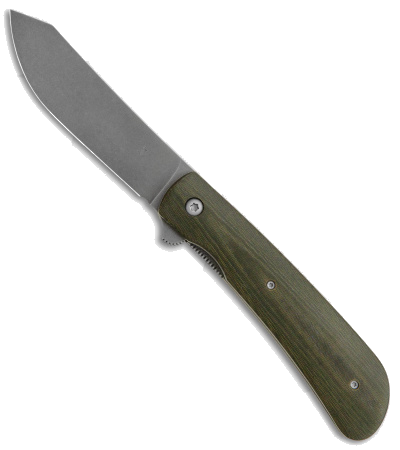 product image for Clark Custom Green Bull Moose Skinner Knife BB