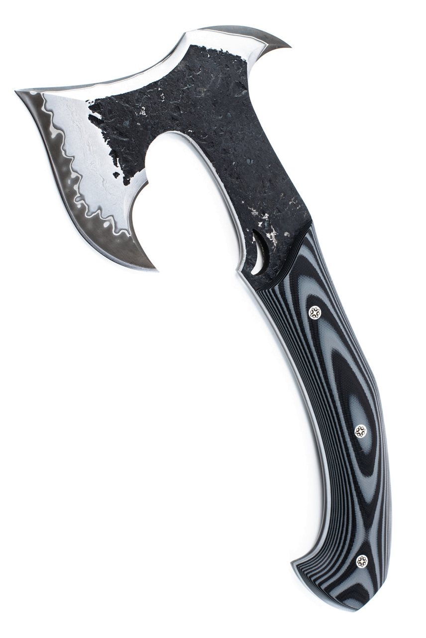 product image for Claudio Sobral CAS 1204 Black Gray G10 Handmade Knife