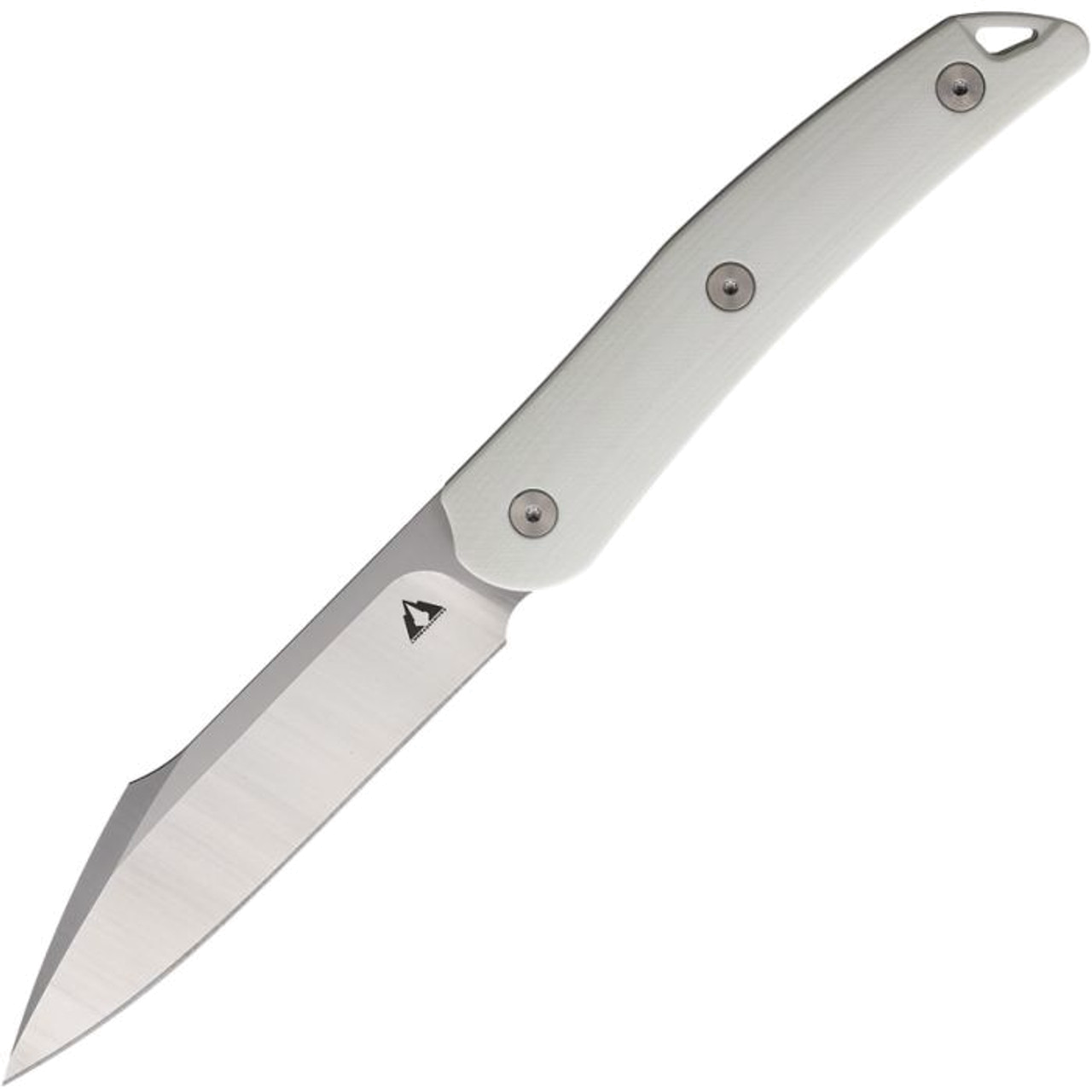 product image for CMB Kisame White G10 Model 3.50 Satin 14C28N CMBFB01A