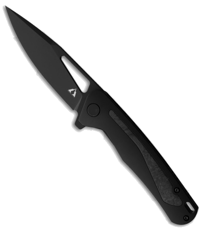 product image for CMB-Made Spear Frame Lock Knife Black Titanium Carbon Fiber CPM-S35VN