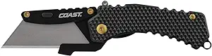 product image for Coast DX126 Black Double-Lock Utility Pocket Knife