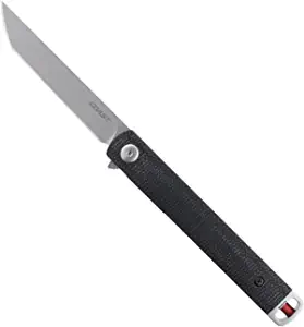 COAST Select LX 500 Black Handle Silver Satin Blade Folding Pocketknife