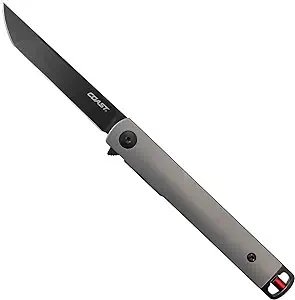 product image for Coast LX 505 SELECT Titanium Black Tanto Blade Folding Pocketknife