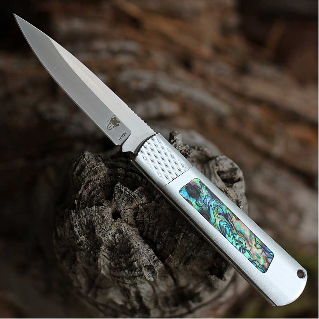 product image for Cobra-Tec Gideon Silver Abalone Aluminum CTGSHRABA154