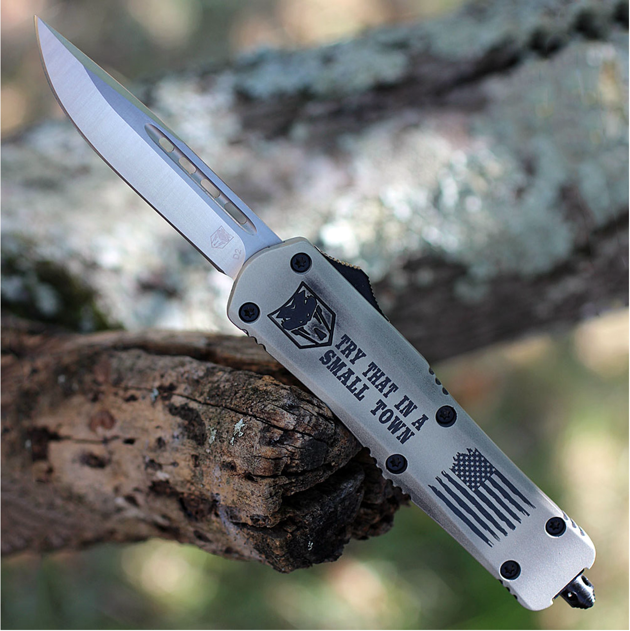 product image for Cobra-Tec Medium FS-3 "Try That in a Small Town" OTF D2 Blade