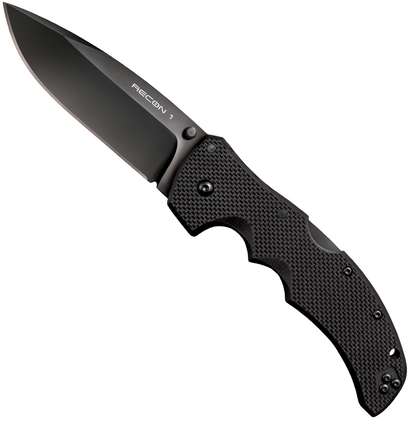 product image for Cold Steel Recon 1 Black CPM-S35VN Lockback Knife