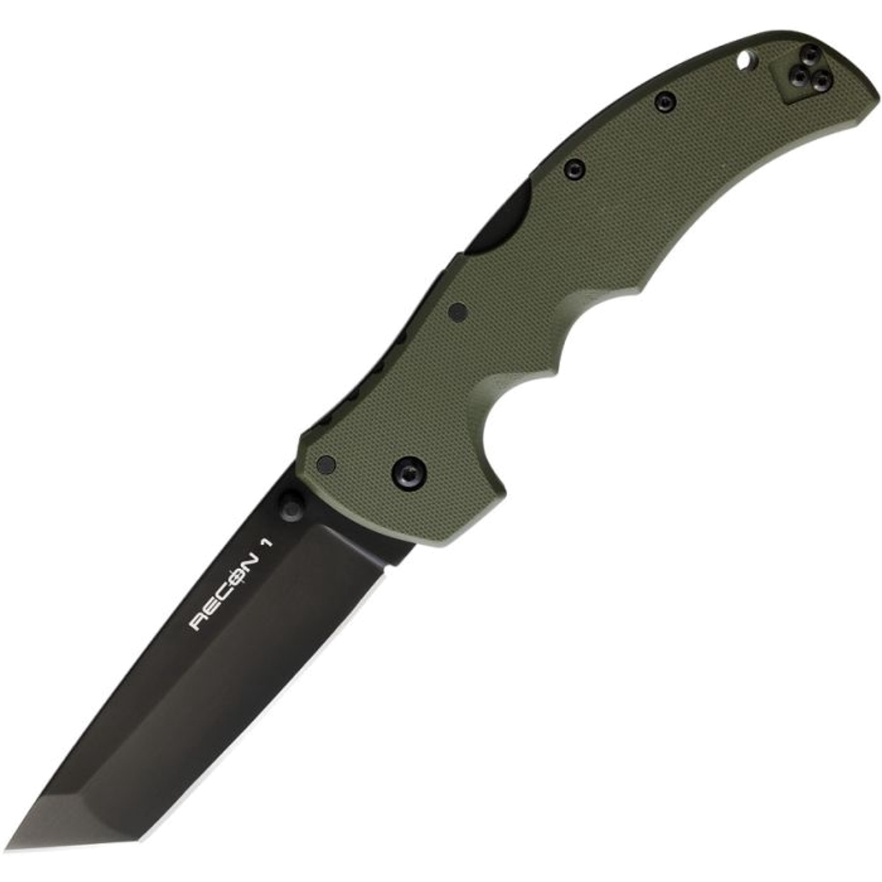 Cold Steel Recon 1 OD Green G10 4.00" Black CPM S35VN Model CS27BTODBK