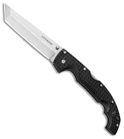 product image for Cold Steel Voyager XL Tanto AUS-10A Black Griv-Ex Handle 29AXT Knife