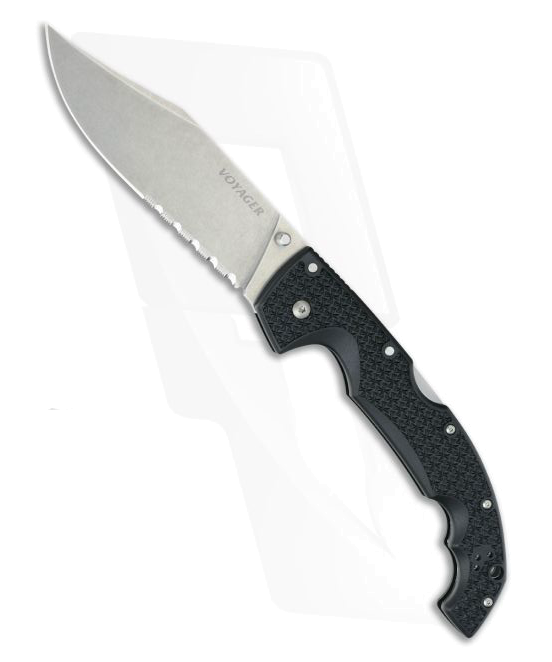 Cold Steel Voyager Clip Point Serrated product image