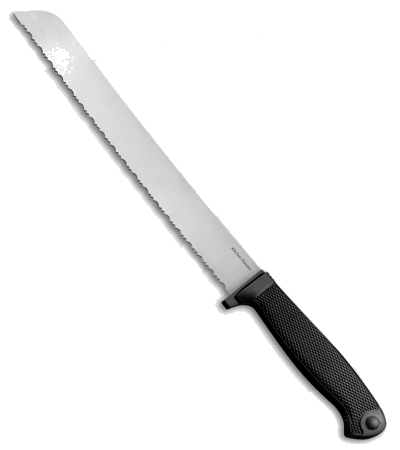 Cold Steel 59KBRZ Serrated Bread Knife Stainless Steel Blade