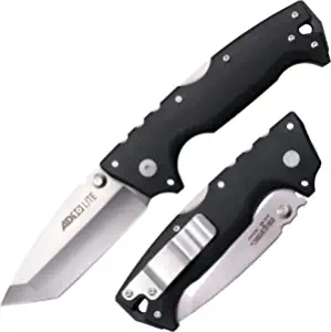 Cold Steel Black AD-10 Lite Tanto Point AUS 10A Steel with Satin Finish GFN Handle product image