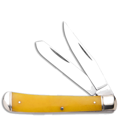 product image for Cold Steel Yellow Bone Trapper Slip Joint Knife 3.3" Satin