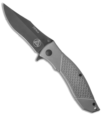 product image for Combative Edge Draco D1 Spring Assisted Knife Black DLC Finish