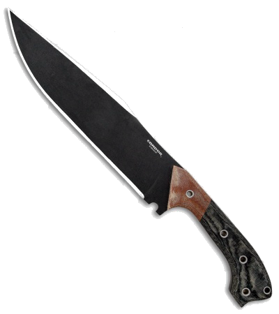 product image for Condor Atrox CTK1814-10.8HC Black Fixed Blade Knife with Micarta Handle