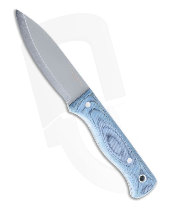 product image for Condor Tool & Knife CTK3958-4.3SK Aqualore Fixed Blade Knife with Blue Micarta Handle and Sandvik 14C28N Scandi Blade